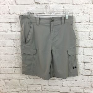 Under Armour Heat Gear men’s shorts gray Sz 32